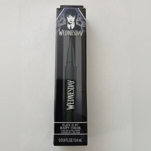 Wednesday Black Is My Happy Color Liquid Eyeliner- NIB